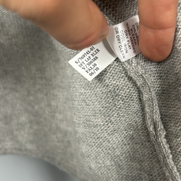 Banana Republic Wool Blend Open Front Cardigan Sweater size XS - Picture 7 of 10